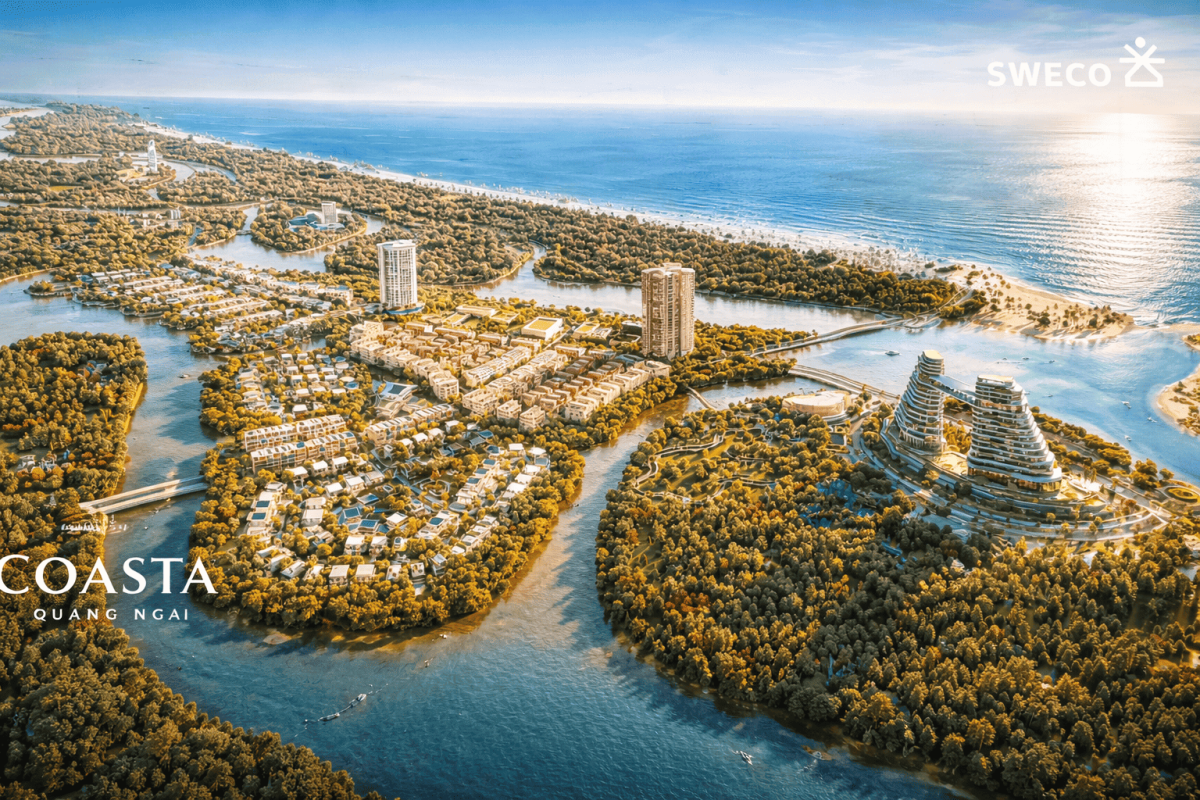 Coastal Quảng Ngãi là lựa chọn lý tưởng cho nhà đầu tư tìm kiếm bất động sản ven biển giàu tiềm năng tăng trưởng.