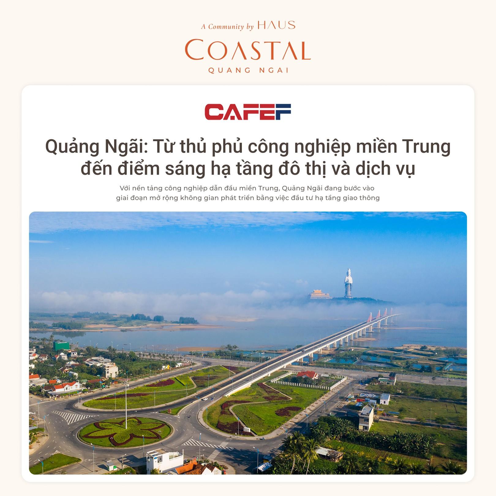 Quảng Ngãi “trải thảm đỏ” đón làn sóng đầu tư vào trục đô thị biển phía Đông